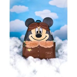 Loungefly Aviator Mickey Mini Backpack